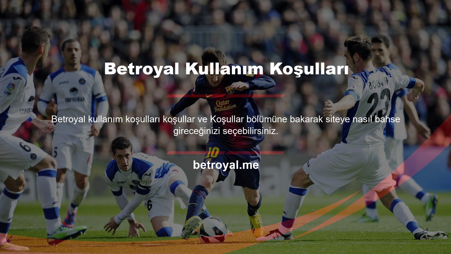 Kaydolmak için şu adımları izlemeniz gerekir: Betroyal bahis sitesine gidin